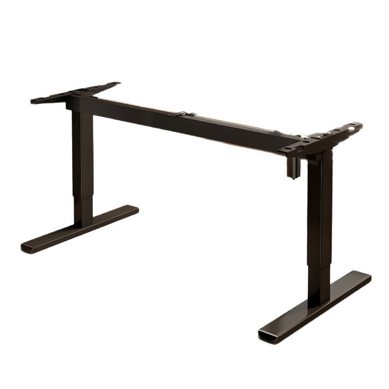Mesa elevadora eléctrica inteligente pierna mesa de computadora de madera sólida mesa de oficina viga elevadora soporte mesa de computadora escritorio de dormitorio
