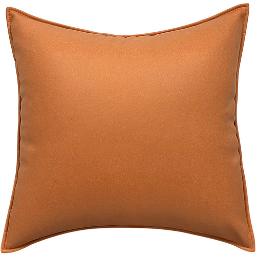 Wholesale simple technology cloth pillow light luxury high-end living room leather sofa lumbar pillow large back cushion pillow pillow cover