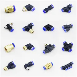 Pneumatic Fitting Manufacturer Plastic Pneumatic Parts BSP T