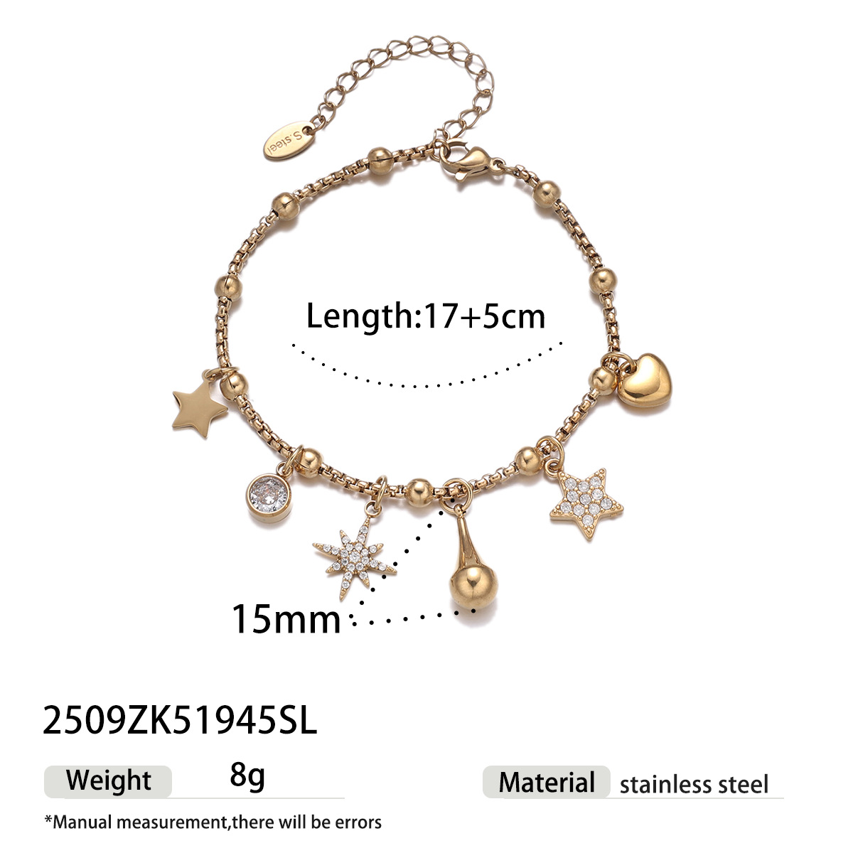 Tina Europa y los Estados Unidos no se desvanecen en la sensación de diseño pulsera de acero inoxidable lujoso nicho amor rosa joyas de pulsera de acero de titanio