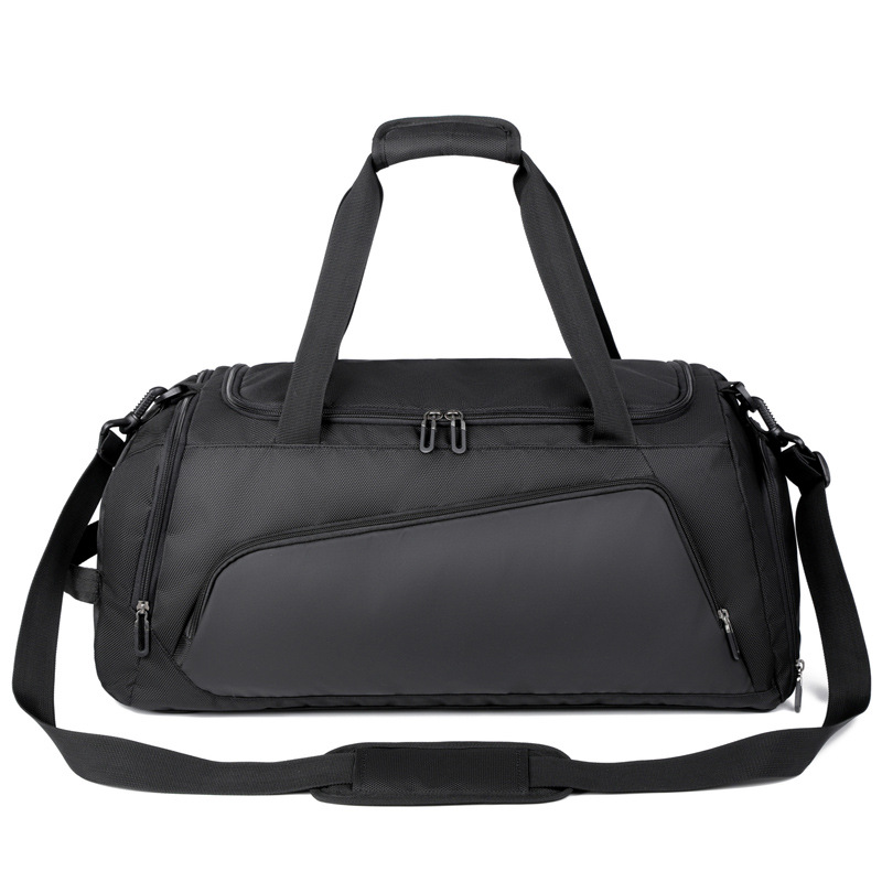 Bolsa de fitness, mochila de entrenamiento anti-salpicaduras, bolsa de deporte, bolsa de viaje portátil con separación en seco y húmedo con almacén de zapatos