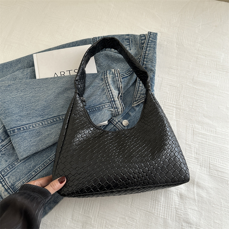 Bolso de gran capacidad de viaje de moda mujer 2024 nuevo casual nuevo bolso de axila moda retro bolso de hombro Tote