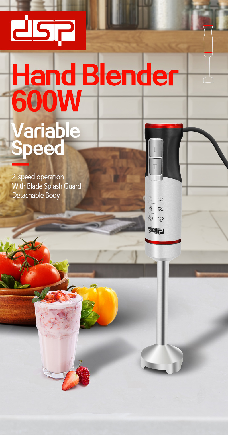 DSP Dansong Home Blender Baby Food Recipe Small Grinding Grinder Meat Handheld Cooking Stick Blender_voghion.com