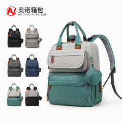 跨境妈咪母婴包新款时尚妈咪包外贸USB便捷简约轻便出行妈妈包