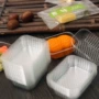 加厚透明白色pet塑料托盒