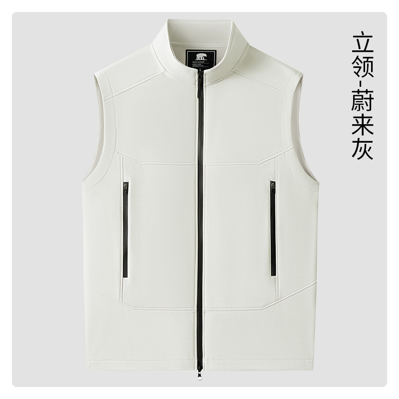 活动防水羽绒棉马甲定制工作服印logo广告企业团体工装软壳背心冬|undefined