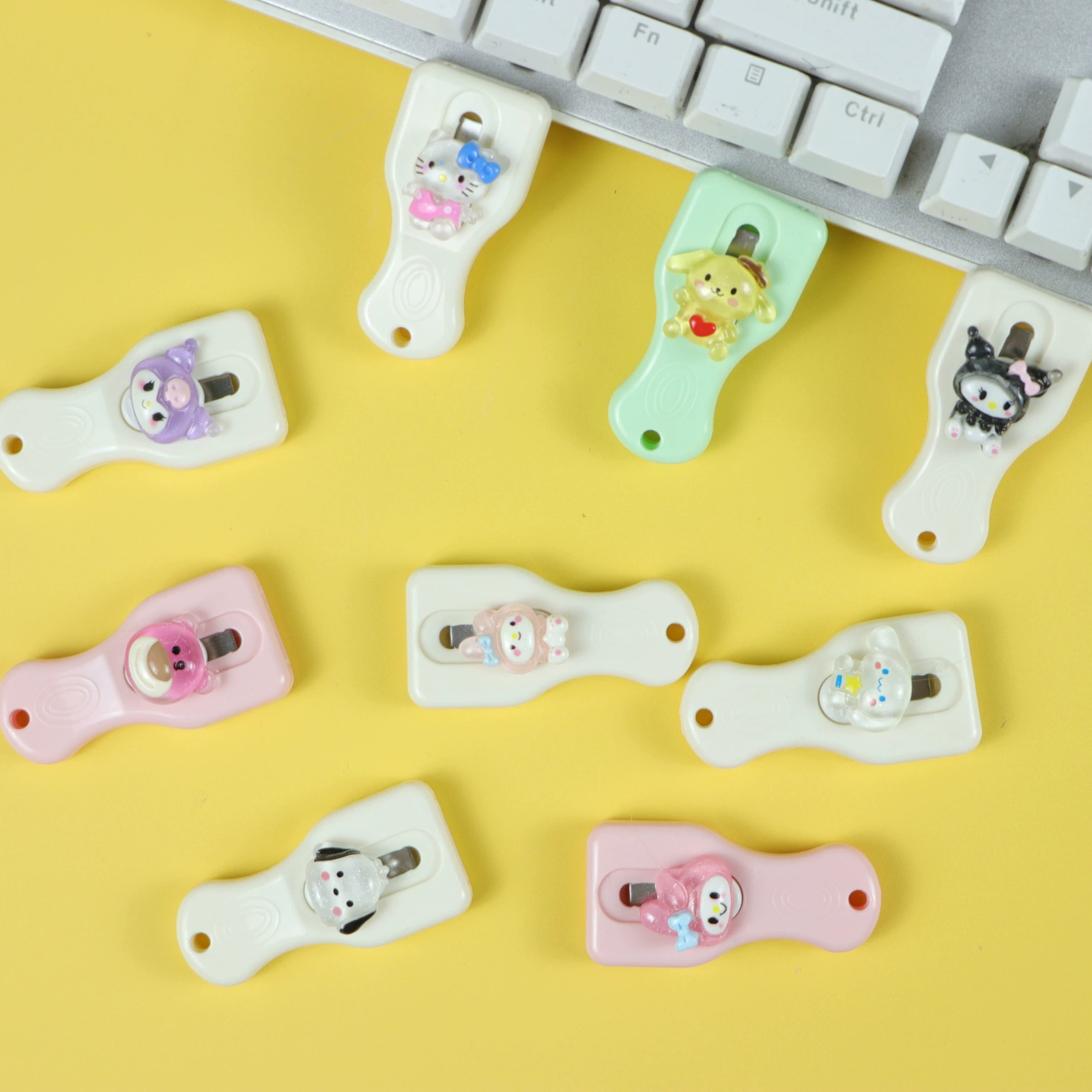 Овощечистка Sanrio, бытовой кухонный строгальный станок, овощечистка для авокадо, нож для пилинга с героями мультфильмов, фруктовый нож