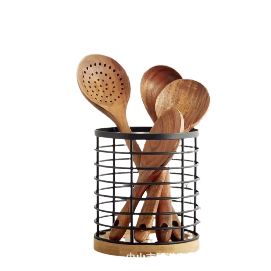 Escurridor Organizador de Cubiertos de Hierro, Multiuso, para Cocina