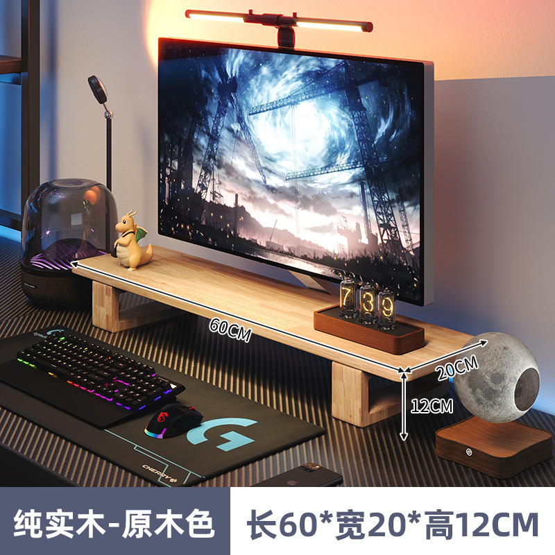 Soporte del ordenador portátil monitor de la computadora de escritorio de oficina estante de escritorio soporte de pantalla