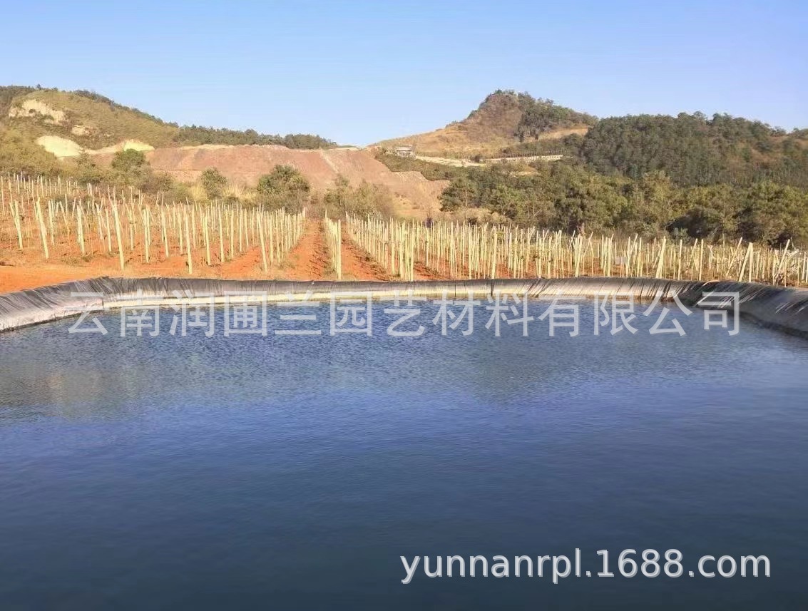 以色列原装水池膜防渗膜农场蓄水池专用土工膜防渗膜30丝