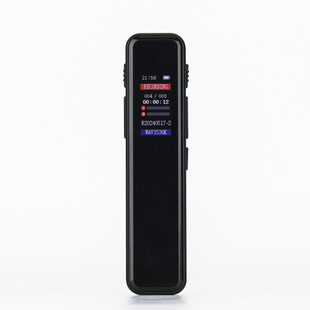 020 new intelligent digital noise reduction zinc alloy shell HD screen recording pen MP3 player with external