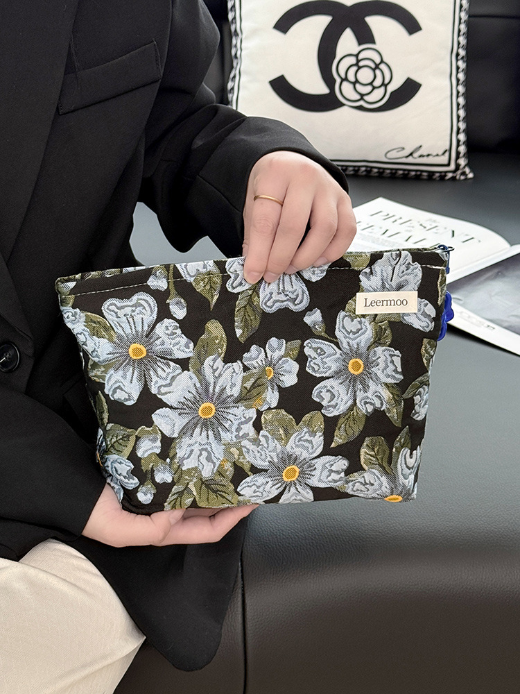 Bolsa de cosméticos, bolsa de lavado de viaje, mujer de gran capacidad 2025, nueva bolsa de almacenamiento de cosméticos de alto valor de nicho de alta gama