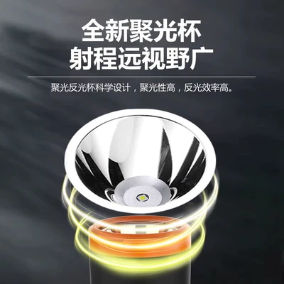 LED Flashlight Household Rechargeable: UV fənərlər