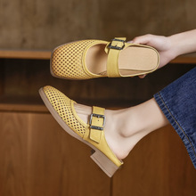 ͷ��ţƤ�ɸ������߲���Ьһ�ŵŰ�ͷ����ЬŮ�⴩2026nk38996