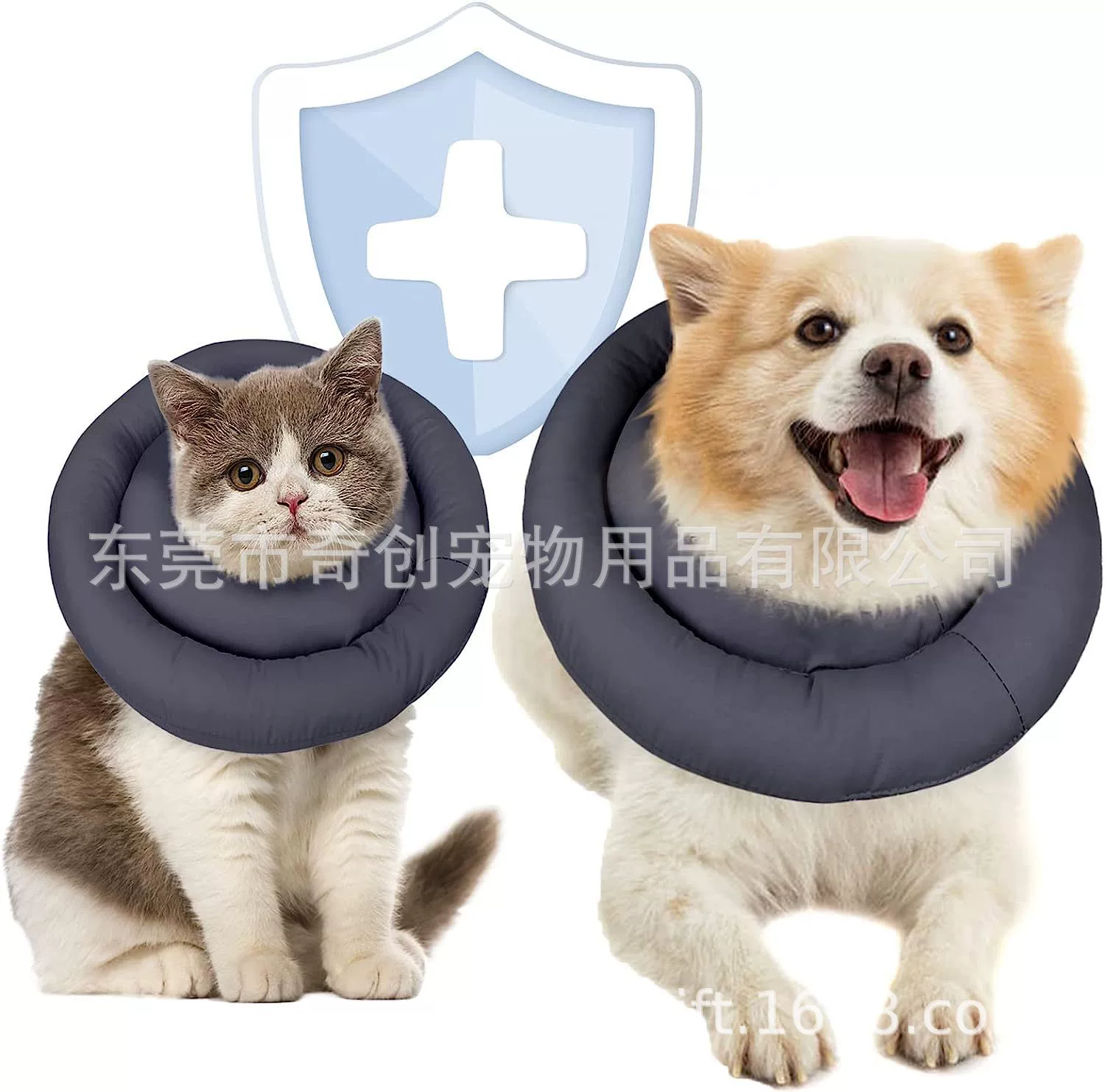 Ошейник с конусом защитный ошейник для восстановления собак Элизабет восстановление после операции Amazon Новый трансграничный