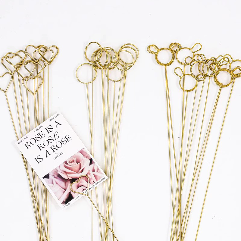 Металлический цветок вставка завод оптом прямой пластиковый держатель карты открыл большой благоприятный знак вставки прозрачный держатель карты любви