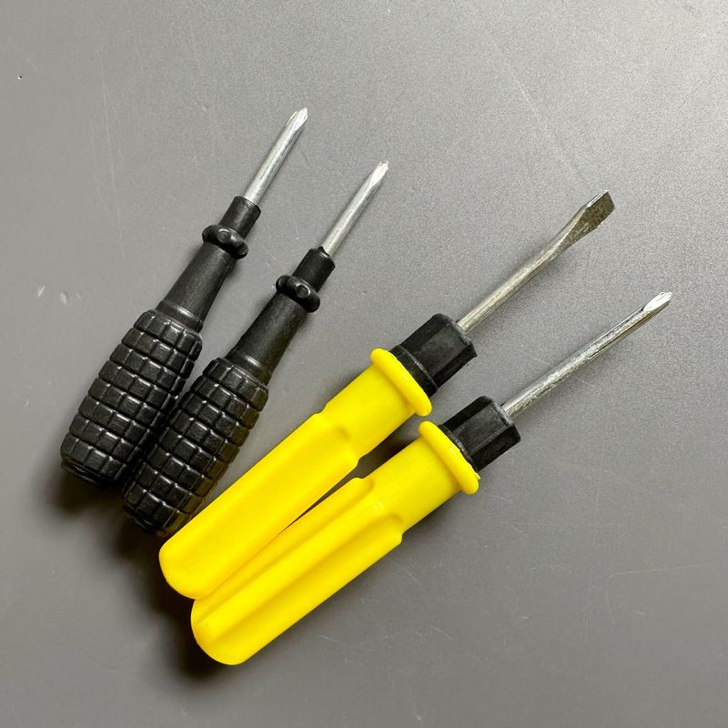 3inch 黒ハンドル小型手榴弾ドライバーメーカースポット供給クロスドライバー使い捨てギフト 4.0 トルクス|undefined
