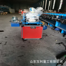 公路施工围挡设备卡槽机 冷弯成型机 伺服追剪追冲龙骨卡槽成型机