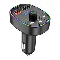 Новый C24 Автомобильный Bluetooth громкой связи CarMp3player музыкальный плеер автомобильный FM-передатчик 5.4