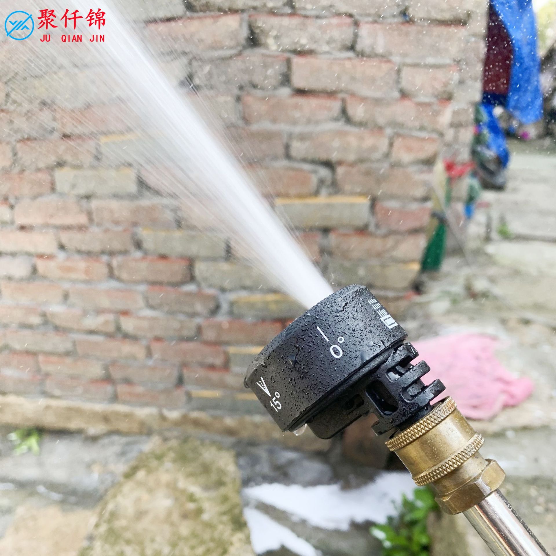 High-Pressure Car Washing Machine Six-In-One Nozzle Lithium Battery Car Washing Machine Plastic Extension Rod Multi-Function Nozzle