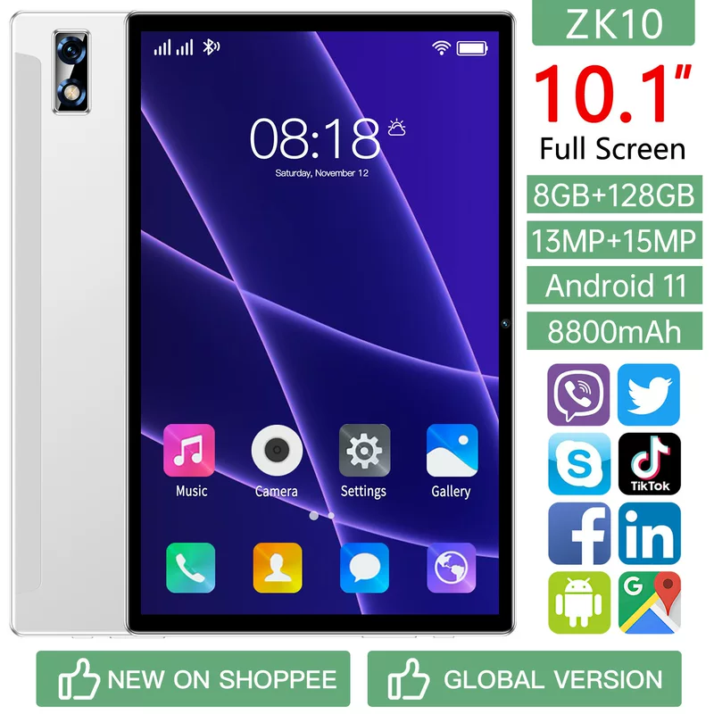 Умный планшет-ноутбук, Android, 1 дюйм, 4G