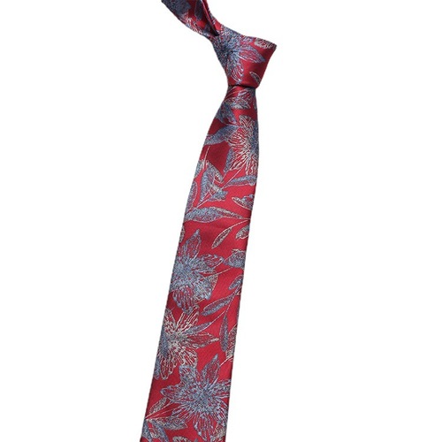 Men's tie, trendy casual jacquard polyester tie, wholesale work tie