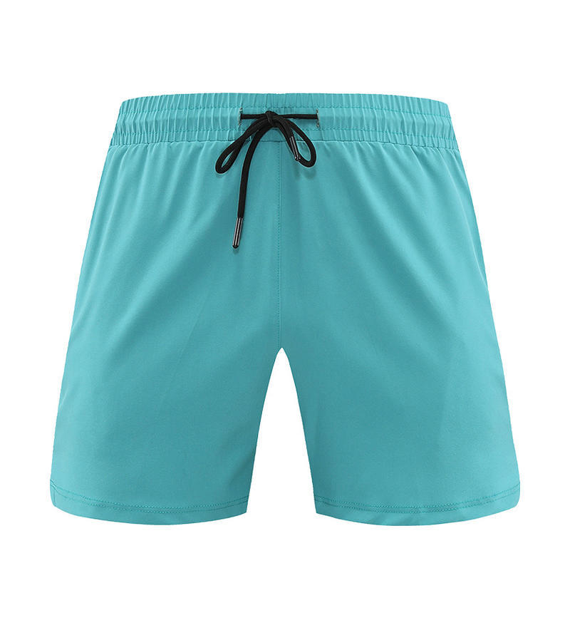 Pantalones cortos deportivos transfronterizos de secado rápido Pantalones deportivos de malla transpirables para hombres