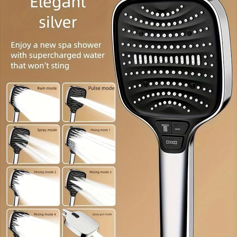 Cross-border labeling on behalf of the new special calendar pressurized shower head super shower water heater handheld pressurized head