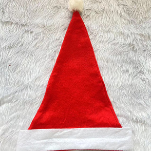 Factory Direct large Children adult Christmas hat non-woven fabric processing Christmas dance party Christmas decorations