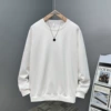 F21 round neck sweatshirt white