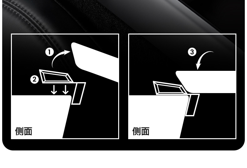 Suitable for all Tesla Model Y/3/YL series center console glasses case, armrest box storage and organizing accessories