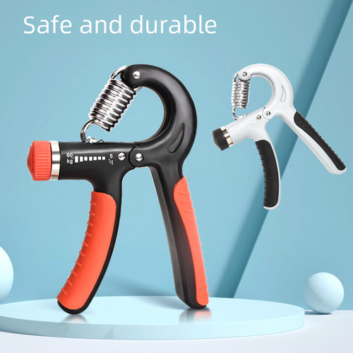 Hand Grip Trainer R Type Adjustable Counting Grip Trainer Fitness Rehabilitation Exercise Muscle Finger Arm Strengthener
