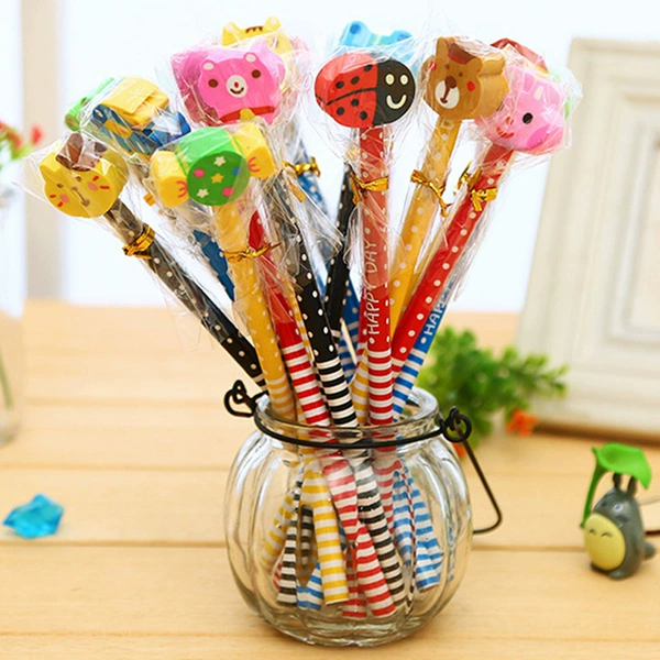 Cartoon pencil, 40 pieces