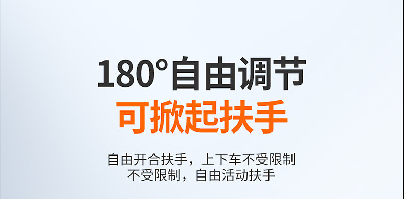 Export Low-Back Foldable Mobility Scooter for the Elderly, Intelligent Fully Automatic and Convenient Electric Wheelchair Scooter