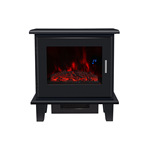 家用独立式围栏风格电壁炉欧式3D仿真火焰假材烤火炉电热取暖器