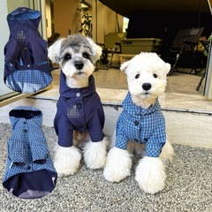 犬服冬保温シェナリー比熊テディ柴犬西高地綿服コート