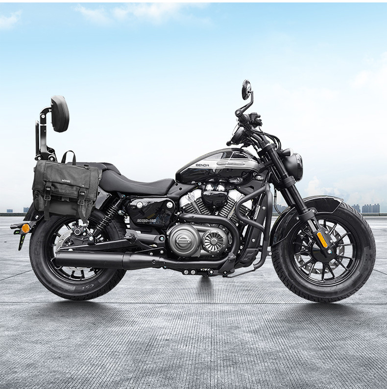 Suitable for Benda Graystone 250Cvt Folding Backrest Telescopic Motorcycle Folding Backrest Driver Passenger Backrest