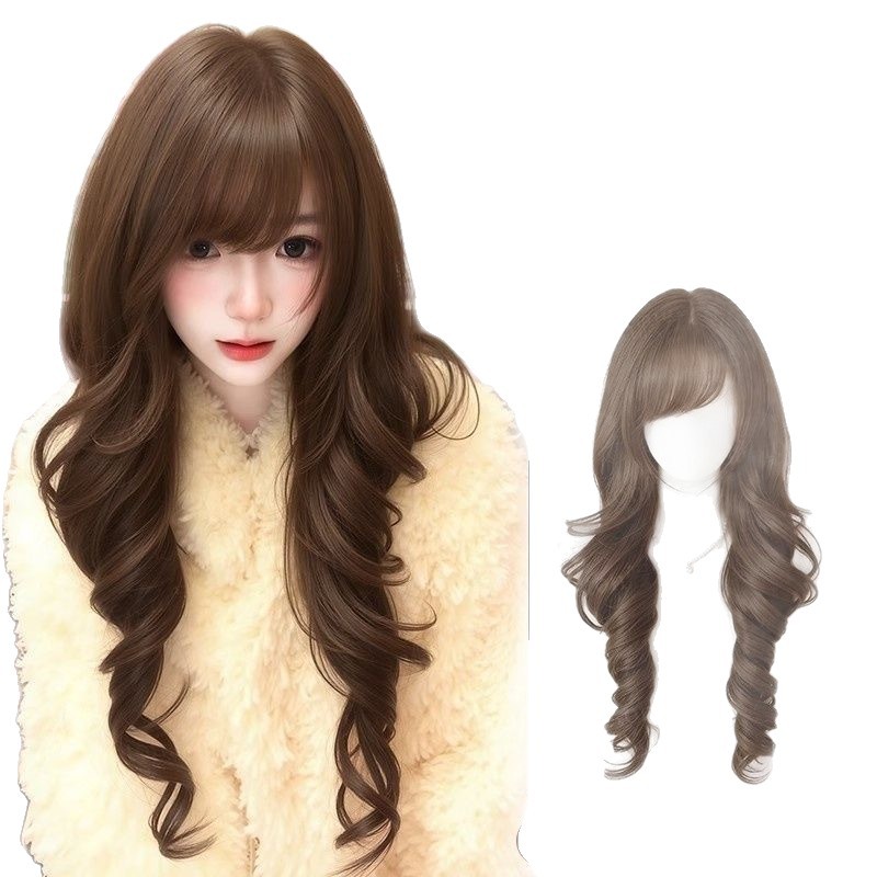 Connie Wig [Vintage Doll Style] Ολόσωμη περούκα για γυναίκες με μακριά σγουρά μαλλιά με φυσική εμφάνιση για καθημερινή χρήση