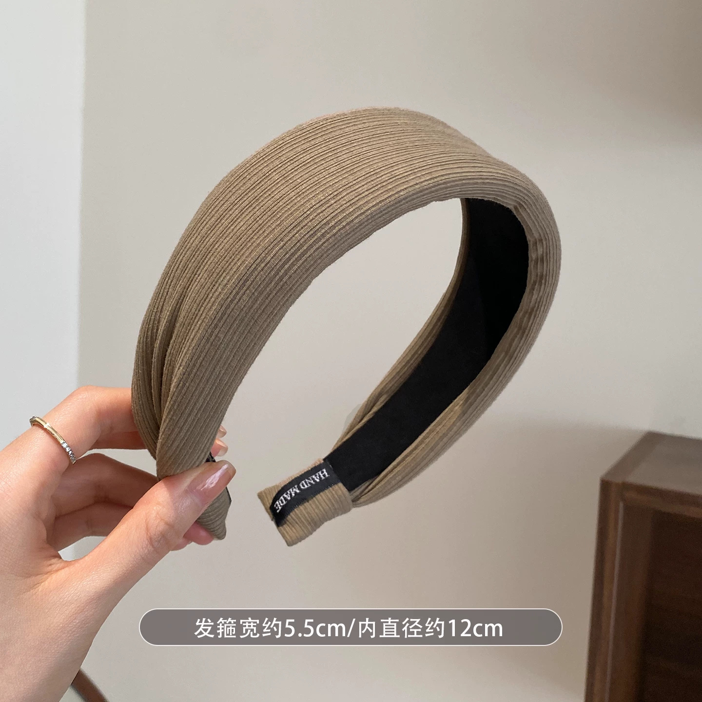 #265 khaki wide brim