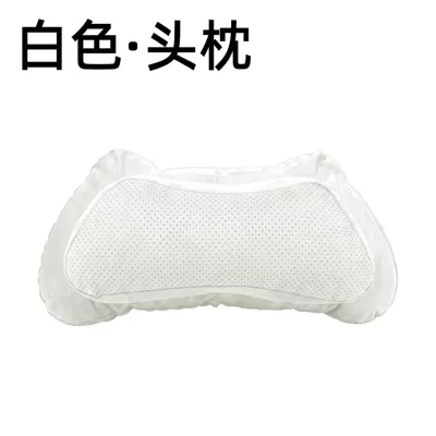 TK International Amazon Car Headrest and Lumbar Support Neck Pillow, Maybach-style Car Seat Pillow, Four-season Horn Pillow (Headrest) - calf-horn-headrest-white-single-pack