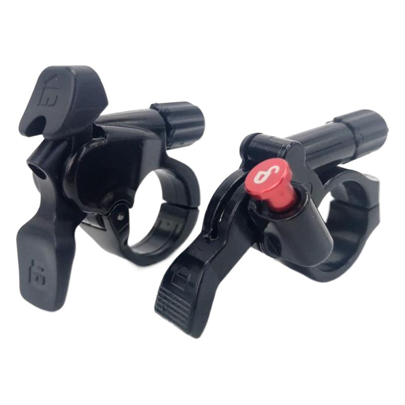 Bicicleta de montaña horquilla delantera interruptor de control de alambre horquilla de aire bicicleta Dios tenedor controlador de alambre resorte de aceite Amortiguador delantero horquilla de cambio Accesorios de control de alambre