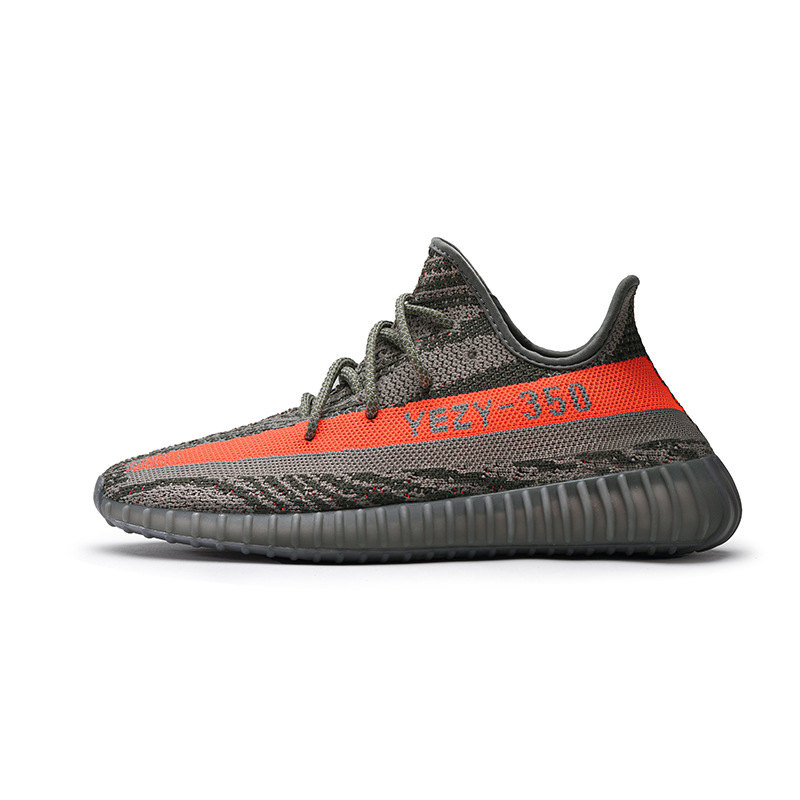 회색 주황색 스트립