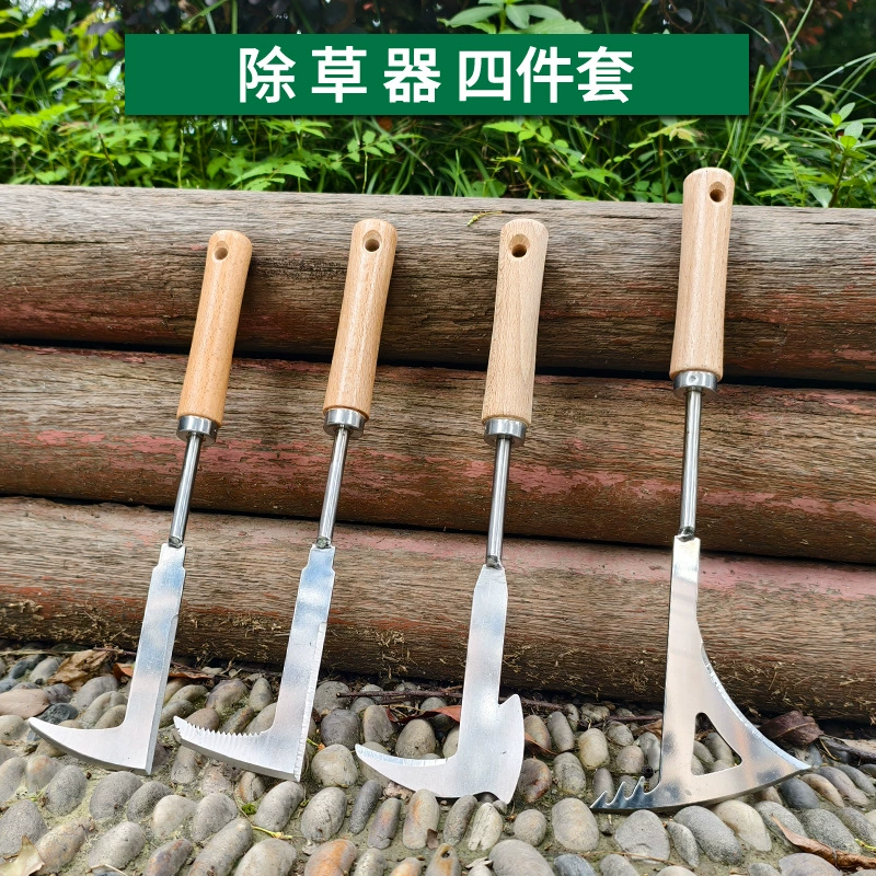 Инструмент для удаления сорняков из нержавеющей стали для очистки зазоров между кирпичами, швов камня и углов стен.