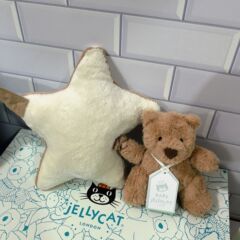 JELLYCATバーゼルくま音楽プルベルオルゴール赤ちゃん赤ちゃんストラップかわいいなだめベッドベルプレゼント