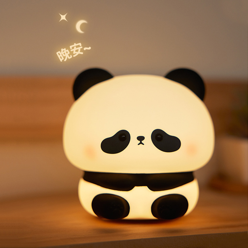 Lámpara Nocturna de Silicona con Diseño de Nube, Popular en el Extranjero, Recargable, Lámpara de Mesa Creativa, Luz de Ambiente Y