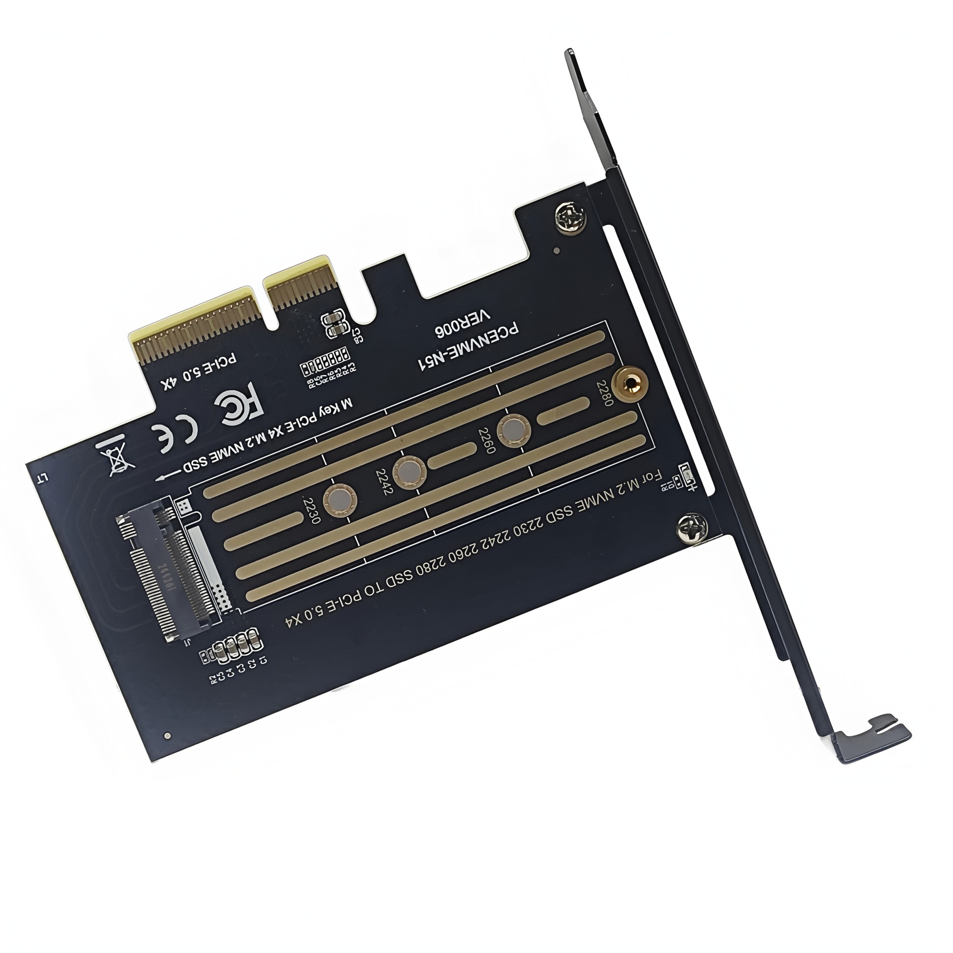 M.2ת�ӿ�NVMe SSDתPCI-E X4 5.0 GEN5ת�ӿ�m2תnvme��չ��