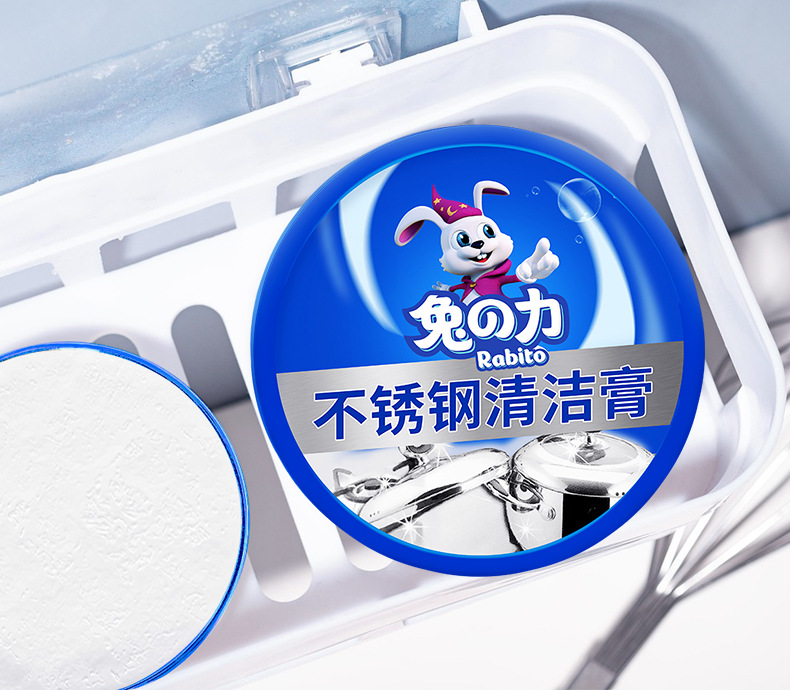 Очищающий крем Rabbit Power для нержавеющей стали 300 г