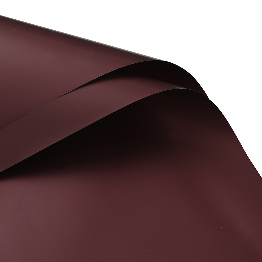 Jiemi materiales de flores florería floristería papel de embalaje de flores impermeable papel euroasiático de dos colores color sólido papel Ouya papel de embalaje de ramo