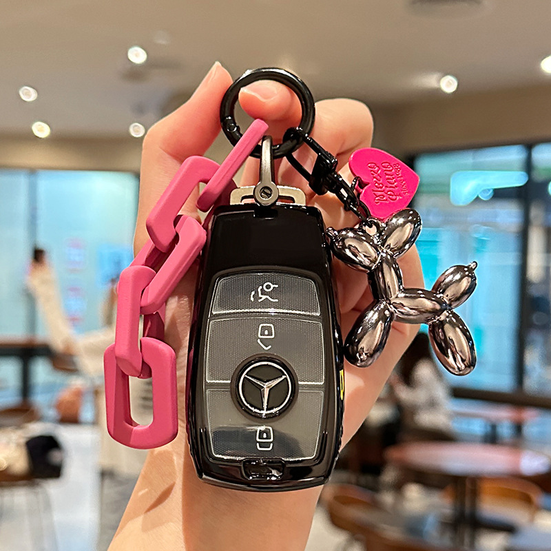 메르세데스-벤츠 A [투명 블랙] 블로우 개 팔찌