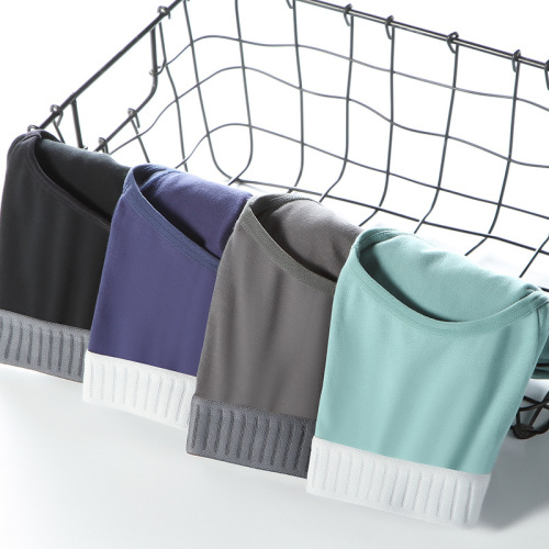 Men's Tri-Blend Cotton Seamless Simple Comfort Breathable Antibacterial gusset Men's underwear factory wholesale